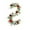 Red, variant on Flowers Garland for Weddings and Events - Greenery Floral Runner featuring Roses and Gypsophila for Spring Home and Craft Projects