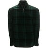 Chaps Golf Men's 1/4-Zip Fleece Pullover Sweater, Small Green/Black -