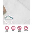 thumbnail image 6 of Beach Coastal Kitchen Dish Towels for Drying Dishes Set of 2, Summer Nautical Coral Shell Botanical Waffle Weave Microfiber Hand Tea Bathroom Towels Quick Dry & Absorbent Towel 15.7x23.6, 6 of 7