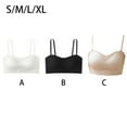 thumbnail image 4 of Qarigey Sujetador Push up sin aros para mujer, ropa interior, lencería desmontable para mujer, Bralette transpirable agradable a la piel, sujetador Ropa interior Negro SG Qarigey AP012597-08, 4 of 6