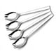 thumbnail image 1 of 4-pack 1.6-inch Wide 18/10 Stainless Steel Sporks Spaghetti Salad Dessert Heavy Duty Flatware Set, 1 of 5