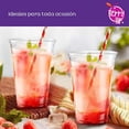 thumbnail image 4 of 100 Vasos de Plastico de 20 oz (591 ml) con Tapa Plana, Perfecta para Popotes,Transparentes,  Café, Chocolate, Bebidas Frias, Batidos, Malteadas Best Trading VTP20-2, 4 of 5