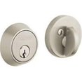 thumbnail image 1 of Baldwin 8041033 Contemporary Single Cylinder Deadbolt - Vintage Brass, 1 of 1