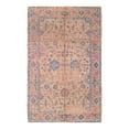 thumbnail image 4 of Unique Loom Chenille Jute Collection Area Rug - Laxmi (4' 1" x 6' 1" Rectangle Peach pink/Beige), 4 of 6