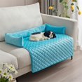 thumbnail image 1 of Velvet Pet Dog Bed Sofa Blanket For Medium Large Dogs Removable Washable Mat Warm Kennel Pet Cat Mats Couch Protector Pet Beds ShopWise Round, 1 of 14
