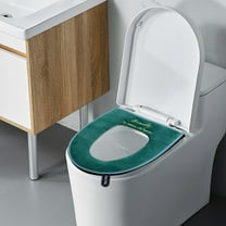 YZEGDCH Toilet Seat Cushion, Non Slip Warmer Comfortable Seat Cushions, With High Base Underneath for Secure Positioning - Fit Most Standard Toilets