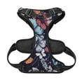 thumbnail image 5 of Picia Flowers ad Butterflies No-Pull Dog Harness Reflective Front Clip Vest with Handle,Step-in Air Dog Harness,Adjustable 2 Metal Rings 4 Buckles,Easy to Put on & Take Off Large, 5 of 9