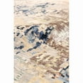 thumbnail image 4 of Pasargad Home Modern Collection Hand-Knotted Silk & Wool Area Rug, 8' 1" X 9'10", Beige, 4 of 8