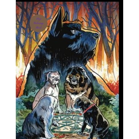 Dog Coloring Book : A Coloring and Activity Book for Kids,50 dog coloring pages, (Kids coloring activity books) (Paperback)