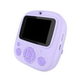 thumbnail image 3 of Cámara digital de juguete para niños, cámara para niños con impresión instantánea, juguete portátil, cámara digital para fotos y videos. Púrpura, 3 of 9