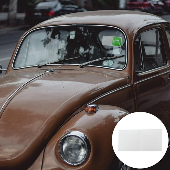 MLINS 10 Pcs Car Visor Organizer Sticker Holder for Windshield Static Stickers