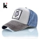 thumbnail image 2 of Unisex Baseball Cap Men Women Fashion Animals Embroidery Snapback Hat Spring Summer Cotton Washed denim Hip Hop Bone Casquette Gao Jinjia LED, 2 of 2