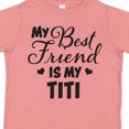 thumbnail image 4 of Inktastic My Best Friend is My Titi with Hearts Boys or Girls Toddler T-Shirt, 4 of 5