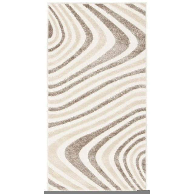 Tapis ECARPET Moderne pour Salle à Manger, Salon, Chambre Zuma Ivoire