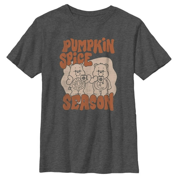Boy's Care Bears Pumpkin Spice Season Graphic T-Shirt