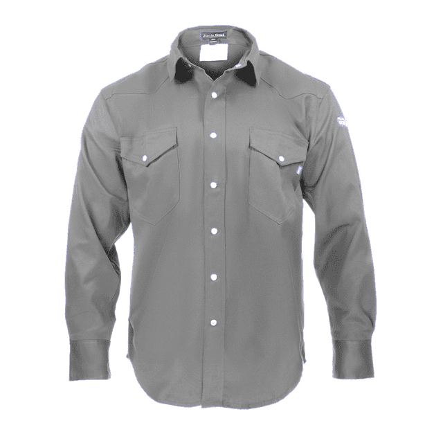 Flame Resistant FR Shirt - 100% C - Light Weight 7oz