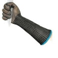 thumbnail image 1 of Extended Stainless Steel Wire Anti-cut And Anti-stab Arm Guards, Slaughterhouse Metal Factory Inspection Gloves, Cutting Protective Gloves ,Superior Grip, 1 of 4