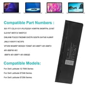 45Wh WD52H Battery For Dell Latitude 12 7000 E7240 E7250 PT1 DL011311-PLP22G01 DWJHM F3G33 FW2NM KKHY1 KKHY1 WG6RP YDN87 451-BBFT 451-BBFX 451-BBFY
