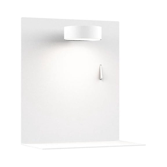 WS16907-WH-Kuzco Lighting-Dresden - 7W LED Wall Sconce-8.13 Inches Tall and 7 Inches Wide-White Finish