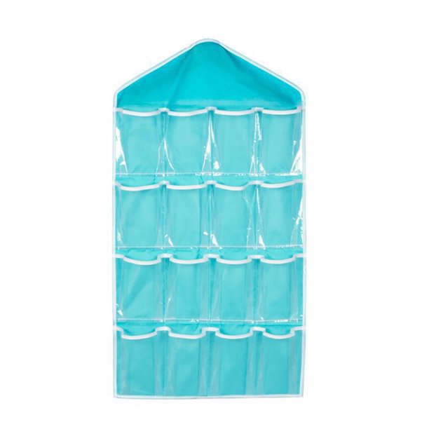 Ropa Interior 16 Bolsillos Plegables para Calcetines Bura () Azul