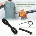 thumbnail image 2 of Uxcell Recoil Starter Rope Pull Cord 3.5mm 10m Nylon Pull Cord for Chain Saw Black, 2 of 7