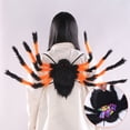 thumbnail image 1 of Cheers Candy Bags Realistic Looking Eye-catching Cloth Halloween Spider Shaped Candy Backpack for Home, 1 of 2