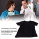 thumbnail image 3 of Traje de Trabajo Médico Elástico Transpirable Profesional Cuello en V Frontal Manga Corta Enfermera Top Uniforme para Mujeres Hombres Salón de Belleza ANGGREK Otros, 3 of 8