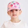 thumbnail image 2 of Toddler Girl Hat Kids Baseball Hat Girls Criss Cross Ponytail Hat Mesh Baseball Cap Kids Quick Dry Ponycap Hats Outdoor Summer Sports Hat Age 7-12 Toddler Baseball Hat Caps, 2 of 4