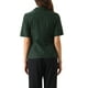 thumbnail image 3 of INSPIRAR CHIC Conjunto de Traje de 2 Piezas para Mujeres Blazer con Solapa Muesca Vestido en Capas S Verde Oscuro, 3 of 6