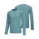 thumbnail image 4 of pstuiky camisas de manga larga para hombre, Camiseta informal de moda para hombre, color liso, para correr, fitness, alta elasticidad, manga larga, cuello redondo, para ejercicio xl, 4 of 9