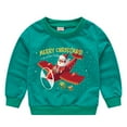 thumbnail image 3 of Esaierr Kids Baby Toddler Christmas Crewneck Sweatshirt Girls Boys Cartoon Printing Pullover 2-7Y Long Sleeve Bottoming Shirt Fall Winter Tops, 3 of 6