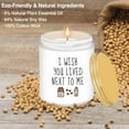 thumbnail image 4 of ZJQYDS Birthday Gifts for Women, Unique Gifts for Women, Best Friend, BFF, Mom, Sister Gift for Sisters, Funny Anniversary Christmas Valentines Gift for Her - Lavender Scented Candles, 4 of 10