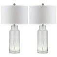 thumbnail image 2 of SAFAVIEH 29 in. H Sea Glass Bottle Table Lamp, Clear, Set of 2, 2 of 7