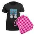 thumbnail image 5 of CafePress - Professor Profession Funny Typography Quot Pajamas - Women's Short Sleeve Print T-Shirt and Pants Dark Cotton Pajama Set, 5 of 7