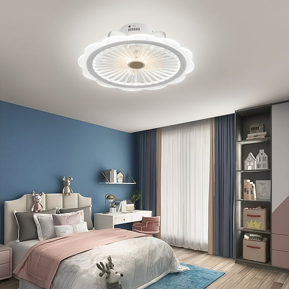 AZXY Ceiling Fan with Light,Flush Mount Ceiling Fans,Ceiling Fan with Remote,Chandelier Ceiling Fans,Modern Ceiling Fans on Sale Or Clearance