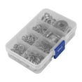 thumbnail image 2 of Flat Washer And Lock Washer Assortment Set, Flat Washer Spring Washer, M5 M6 M8 M10 Stainless Steel For Home Use Repair Shop Use, 2 of 8