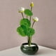 thumbnail image 4 of Arreglo floral artificial de lirio de loto para casa, salón de Buda, mesa y acuario, 4 of 6