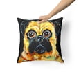thumbnail image 2 of Pug It Out Fabric Decorative Pillow, 2 of 4