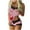 #5, variant on XUNKUSGA Valentine's Day Pajama Sets for Women 2 Piece Fashion Lace Womens Pajama Sets Classic Heart Print Women's Sleepwear Stretchy Soft Sleeveless Tank Tops Splicing Shorts Casual Set S-2XL Pink