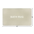 thumbnail image 6 of Better Homes & Gardens 20" x 34" Signature Soft Cotton Memory Foam Bath Rug, Almond Biscuit, 6 of 11
