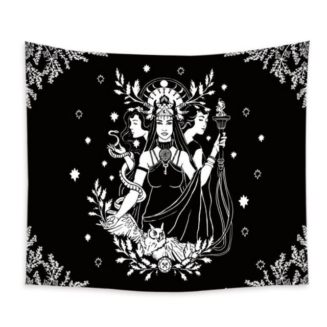 Tapiz de pared Moon Witchcraft Tarot Belle 150x150 cm