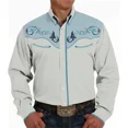 thumbnail image 1 of nueva camisa de solapa de manga larga con estampado occidental para hombre, de un solo pecho, ropa informal para club social para hombre, ropa con impresión 3D, 1 of 6