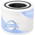 thumbnail image 2 of Levoit Core P350-P-RF 6.22 in H x 7.76 in W Round Air Purifier Filter 1 Pack, 2 of 9