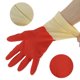 thumbnail image 2 of Ofertas Únicas 1 Par de Guantes de Látex Guantes de Limpieza Bicolor L Rojo Amarillo Claro, 2 of 5