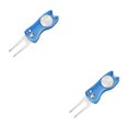 thumbnail image 3 of relayinert Marqueur de Balle de Réparation de Terrain de Golf 12x3x1.5cm 2Set Bleu Efficace et Durable, 3 of 6