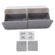 thumbnail image 1 of Caja De Almacenamiento Clamshell Desmontable Lavable Multifuncional Ahorra Espacio Caja De Almacenamiento Montada En La Pared Para Baño ANGGREK Otros, 1 of 8