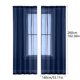thumbnail image 2 of Transforme su espacio con cortinas semitransparentes de colores lisos: ¡control perfecto de la luz y estilo moderno!, 2 of 7