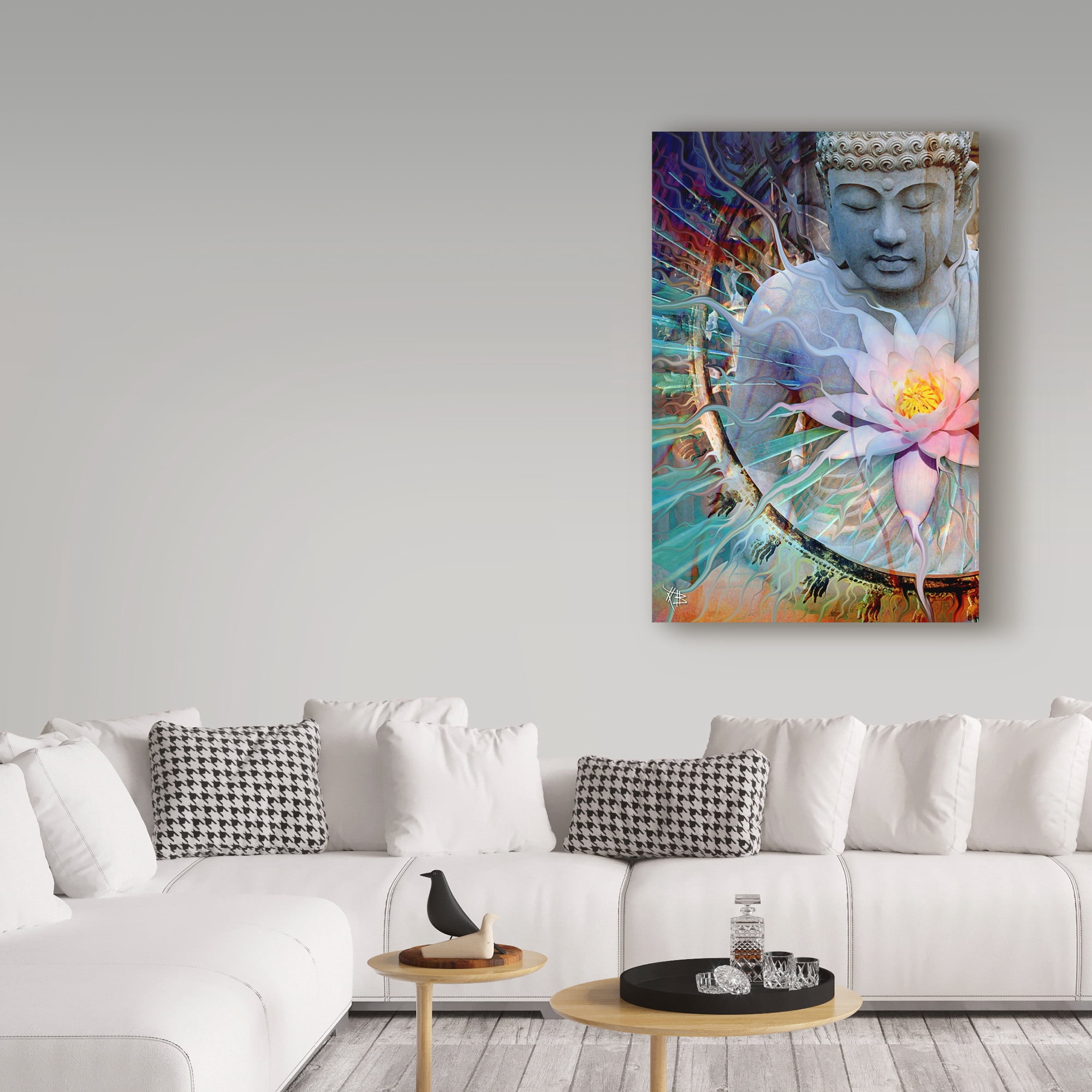 Trademark Fine Art 'Living Radiance' Canvas Art by Fusion Idol Arts