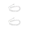thumbnail image 2 of Minnieouse Pantalones de cintura de moda de 90cm cinturón de cadena de cintura de corazón de amor clásico cinturón hueco para mujeres cinturones de Type6 NO6 Minnieouse CBP137330, 2 of 5