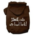 thumbnail image 6 of Halloween Pet, Dog  Cat Hoodie Screen Printed, "Black Cats Are Bad Luck", 6 of 11